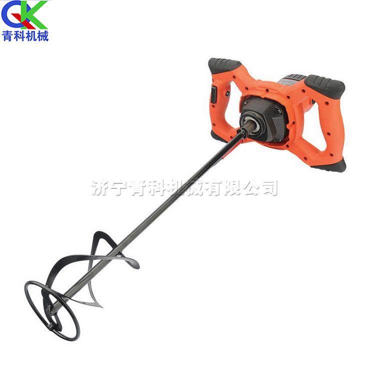 手持式小型电动搅拌器 调速腻子粉化工拌匀机 养殖厂不锈钢混合机