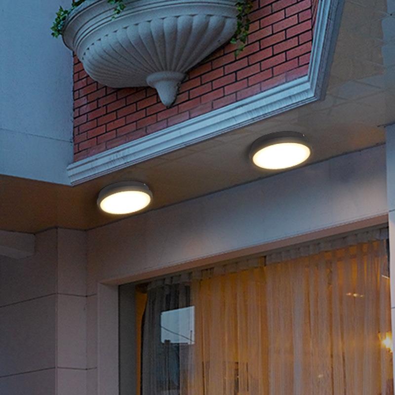 户外吸顶灯防水玄关过道室外防潮灯走廊防虫门厅露台阳台灯