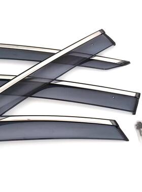 专用于2018-2024大众朗逸晴雨挡车窗防雨眉LAVIDA防雨板加厚注塑