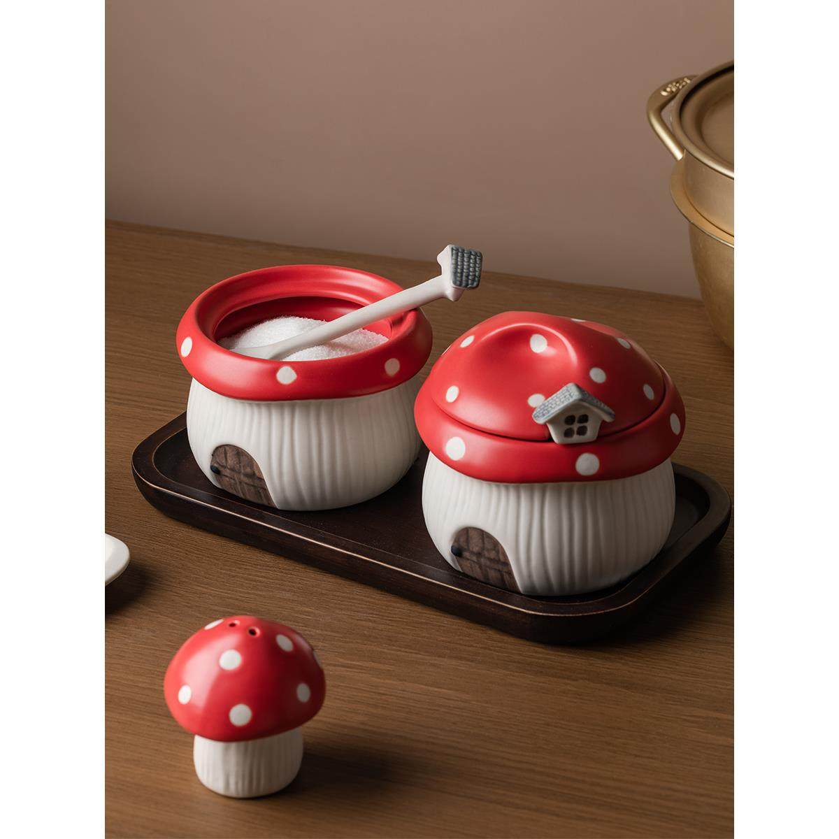 大容量厨房陶瓷盐调味罐套装调料盒带小勺子盐罐家用商用收纳,鲜花速递/花卉仿真/绿植园艺,割草机/草坪机,淘宝优惠券,粉丝福利购,淘宝优惠卷