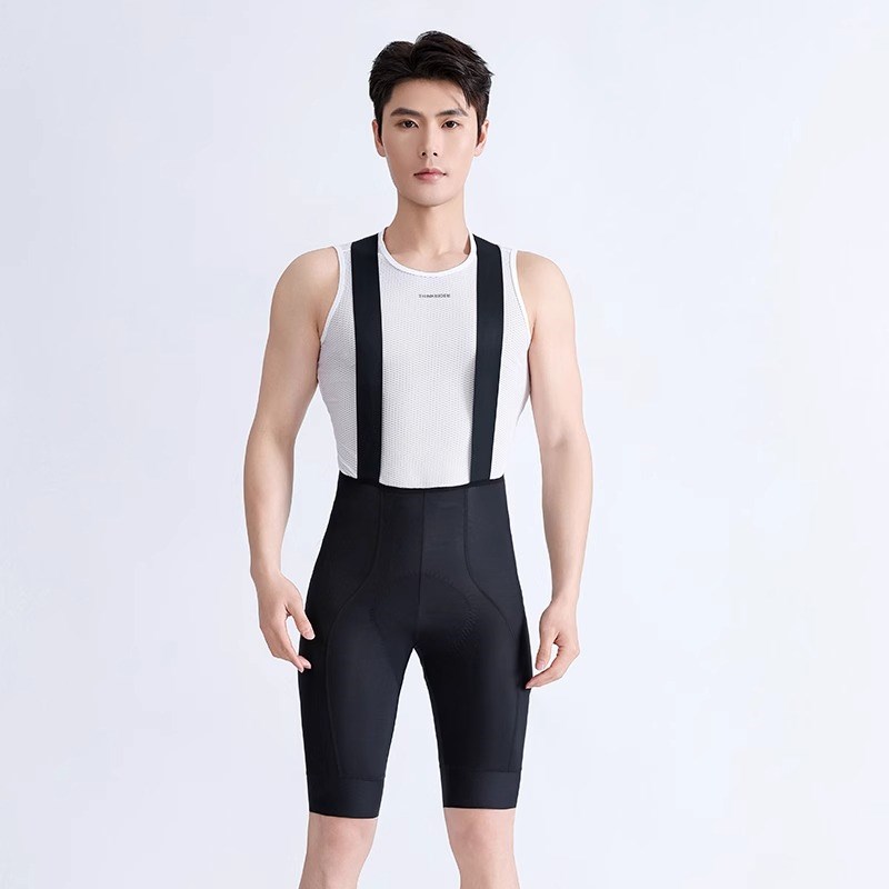 智骑双箭头坐垫背k带骑行裤男士夏季自行车公路山地车短裤骑行服