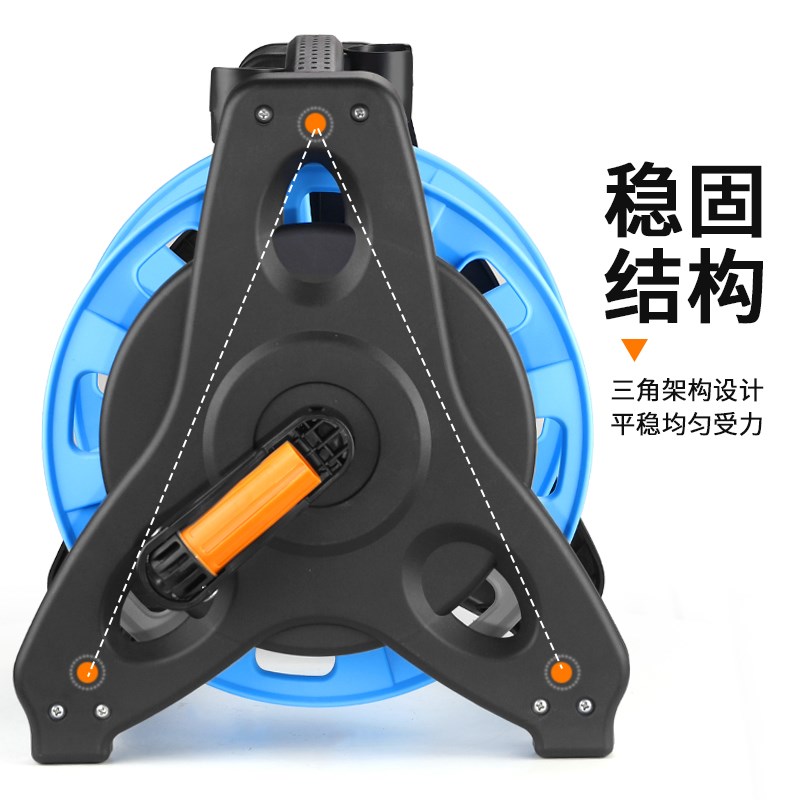 家用洗车机绕管器高压水管水w鼓亿力绿田清洗机收纳架出水管卷管