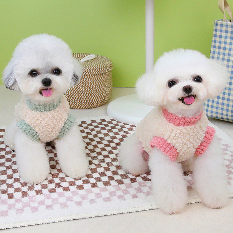宠物狗狗衣服秋装秋冬季保暖卡通绒衣猫小型O犬泰迪比熊博美雪纳