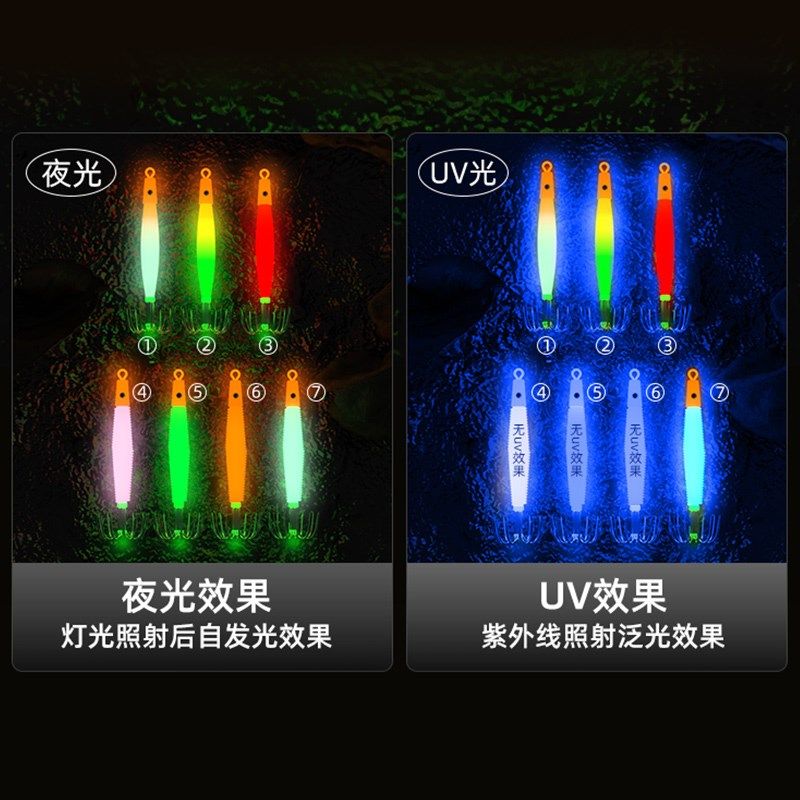 鱿神钩鱿鱼吹筒钩夜光UV假饵w伞钩MW鱿鱼钩海钓吹筒神器底钩墨鱼,户外/登山/野营/旅行用品,路亚饵,淘宝优惠券,粉丝福利购,淘宝优惠卷