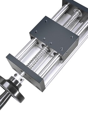 光轴滚珠丝杆手轮升降滑轨刻度y手轮手摇轮 直线滑台导轨手动模组