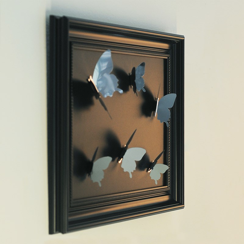 玄关简约现代客厅装饰画蝴蝶装饰画中式复古挂画电表箱装饰画极简图片