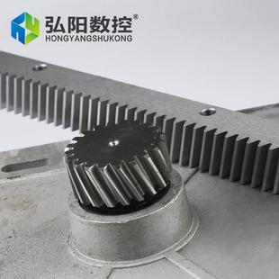 新品 斜不锈钢齿条工业精 木工雕刻机齿条齿轮o盒1.25模1.5模2M直