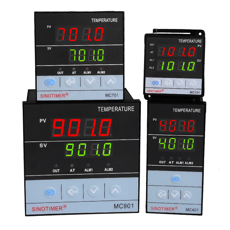 智能数显温控仪表PID05V010V电压模拟量变送输出短壳温度控制器