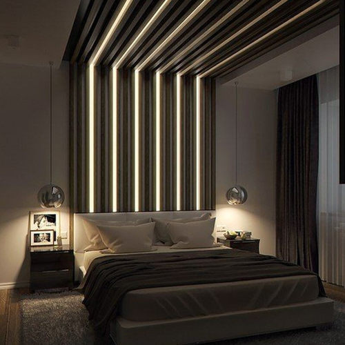 led灯槽线型灯嵌入式阴角阳角预埋无边框铝槽石膏板线性灯线条灯