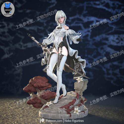 艾尔登法环尼尔自动人形3d打印模型文件STL文件高精度24H自动发货