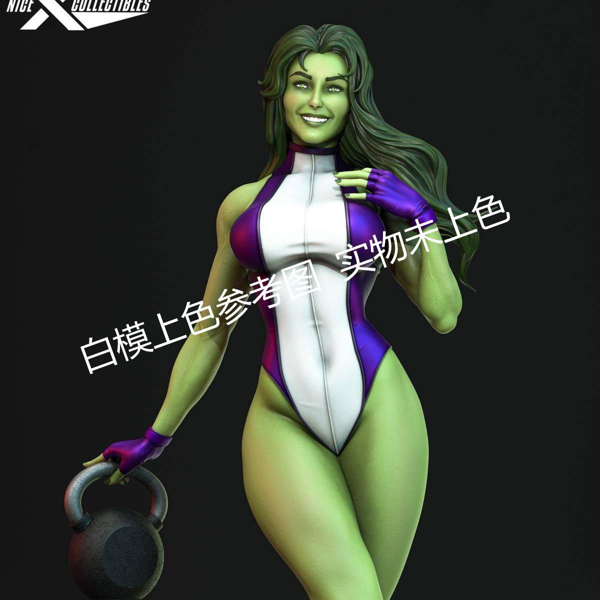 独家gk白模漫威 珍妮佛3d打印模型白模上色练习雕像高颜值,模玩/动漫/周边/娃圈三坑/桌游,DIY手办/兵人/雕像,淘宝优惠券,粉丝福利购,淘宝优惠卷