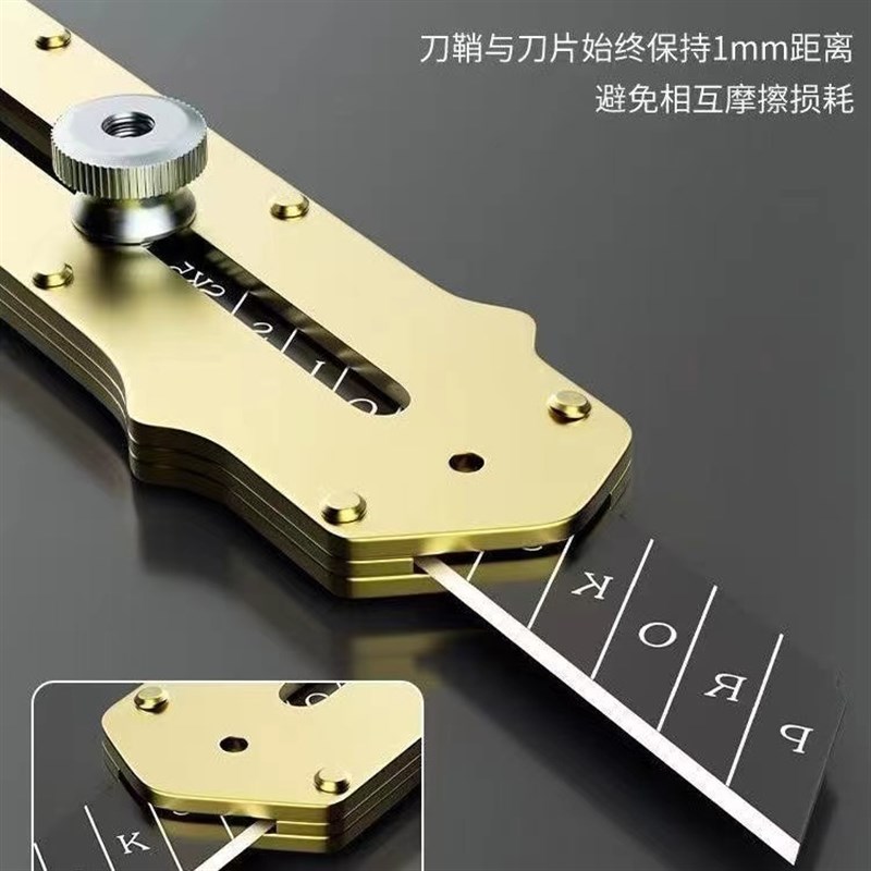 热销美工刀全钢重型加厚不锈钢美工刀壁纸刀工业级全金属裁纸刀壁