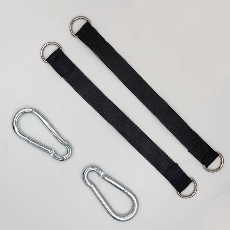 热销儿童秋千配件大全吊绳吊椅室内单杠膨胀螺丝室外秋千连接带悬