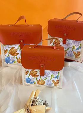 2025伴娘伴郎伴手礼手提礼盒结婚订婚高级小众喜糖盒宾客回礼礼盒