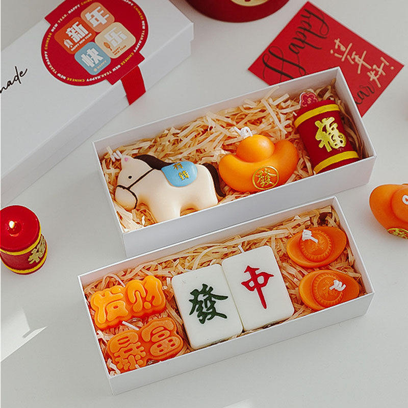 2026马年手工香薰蜡烛礼盒新年定制礼物葫芦元宝香氛氛围摆件香薰,家居饰品,香薰摆件,淘宝优惠券,粉丝福利购,淘宝优惠卷