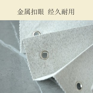 阳台窗帘屏风遮挡隐形折叠门帘 全遮光卧室客厅隔断帘免打孔杆套装