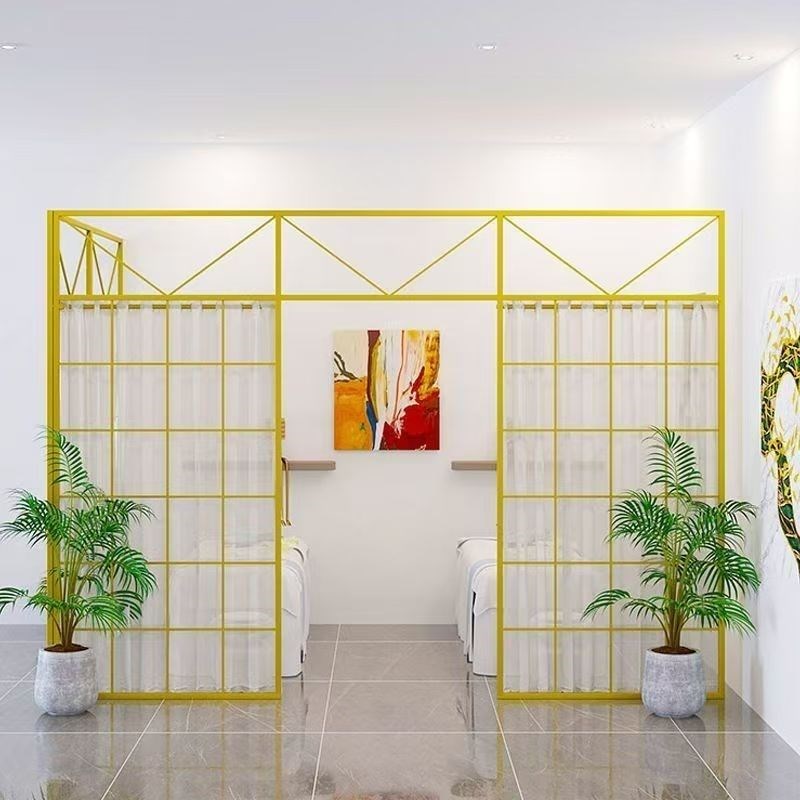 铁艺屏风隔断墙客厅分隔墙装饰卧室美容店房间办公室玄关专业定制