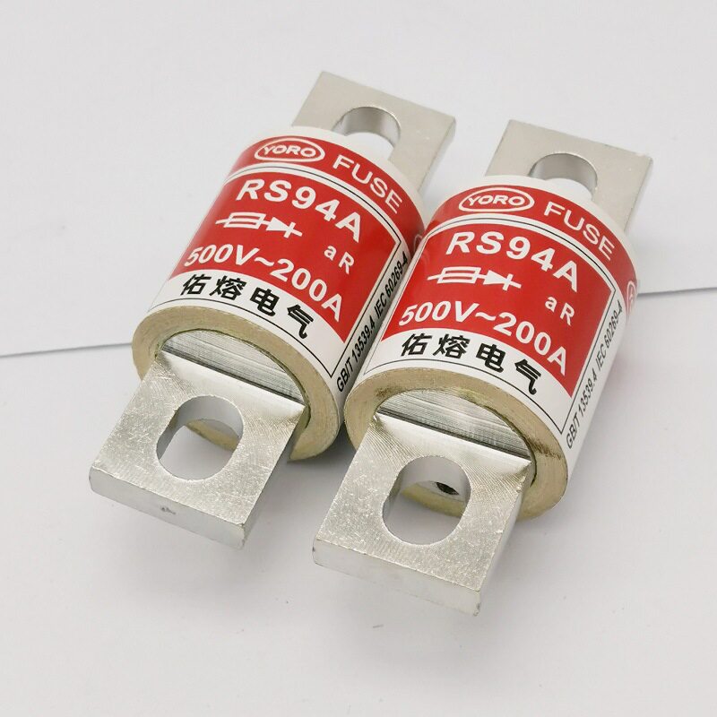 佑熔螺栓连接式熔断器RS94A 80A 90A100A110A 120A快熔500V保险管