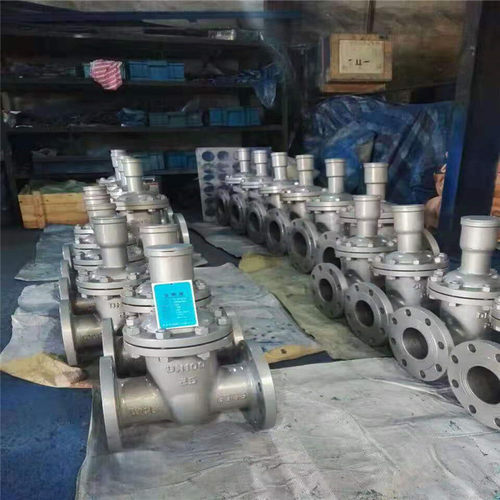 FDZ41H-40P 不锈钢法兰防盗闸阀 带开关刻度闸阀 DN450
