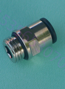 YONG RUI气源接头PC8-G02黑色塑料接头软管铜塑接头RPC6-01乐可利