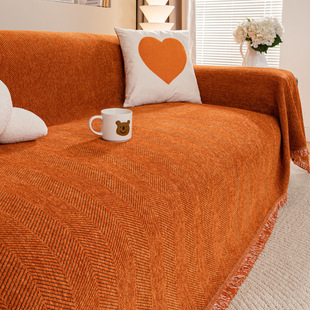 新款宽幅230加大加厚沙发盖布巾全包沙发坐垫四季通用沙发套罩巾