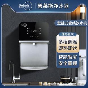 管线机小型智能饮水机调温直饮挂壁式 净水器家用即热式 速热饮水机