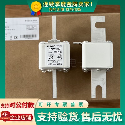 原装巴斯曼熔断器170M4214/4215/4216/4217/4218/4219现货熔断式