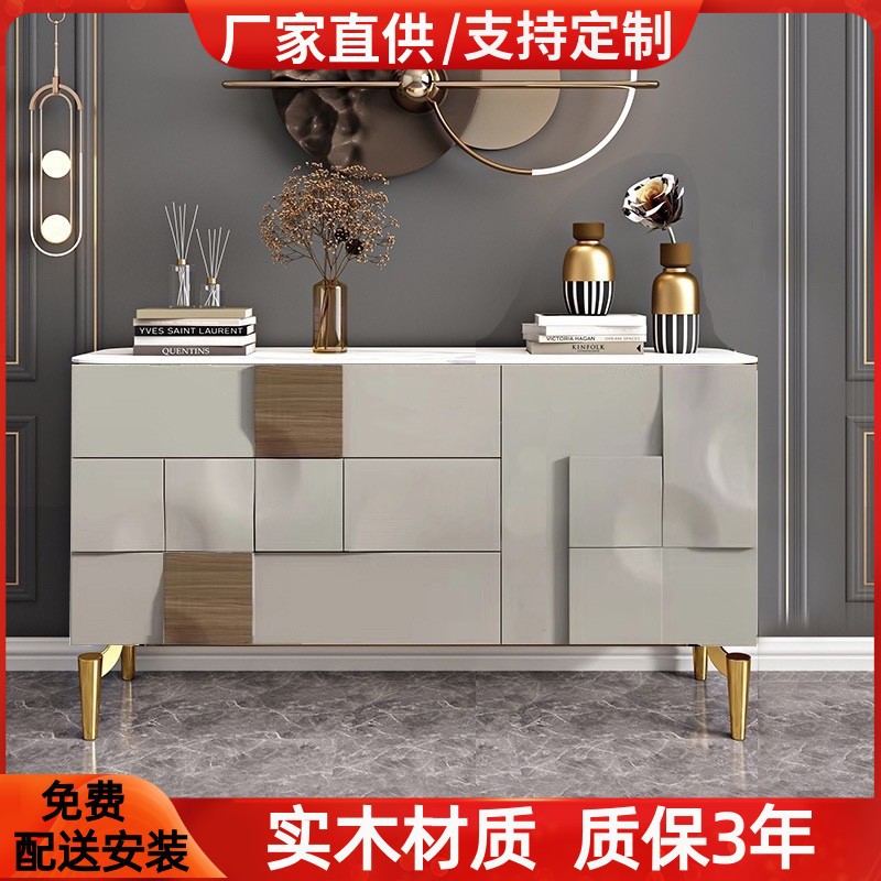 北欧简约烤漆玄关鞋柜