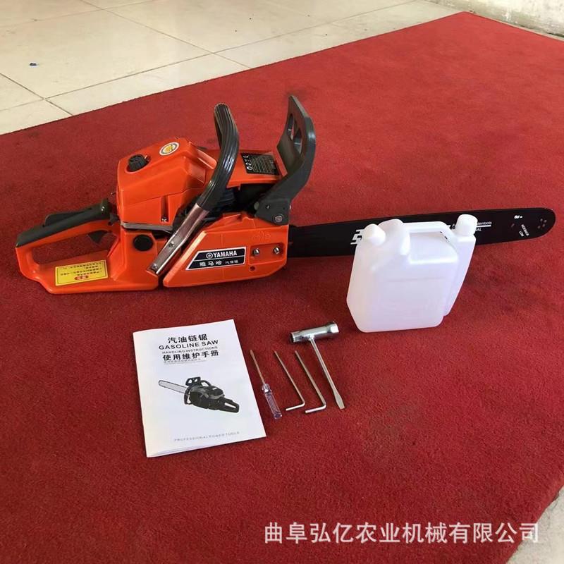 便携式摩托锯手提式切割机动链锯园林砍柴锯木机地震灾害切割油锯