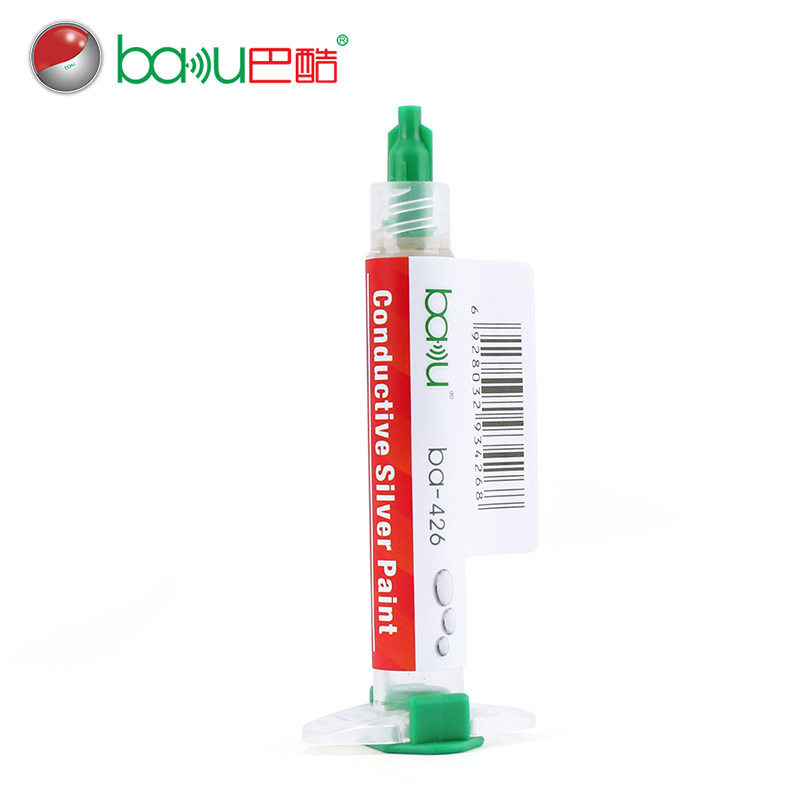 巴酷ba-426导电银胶水银浆电路绘制免焊接银漆银浆导电漆笔电路笔,电子元器件市场,电线扎带/束线带,淘宝优惠券,粉丝福利购,淘宝优惠卷
