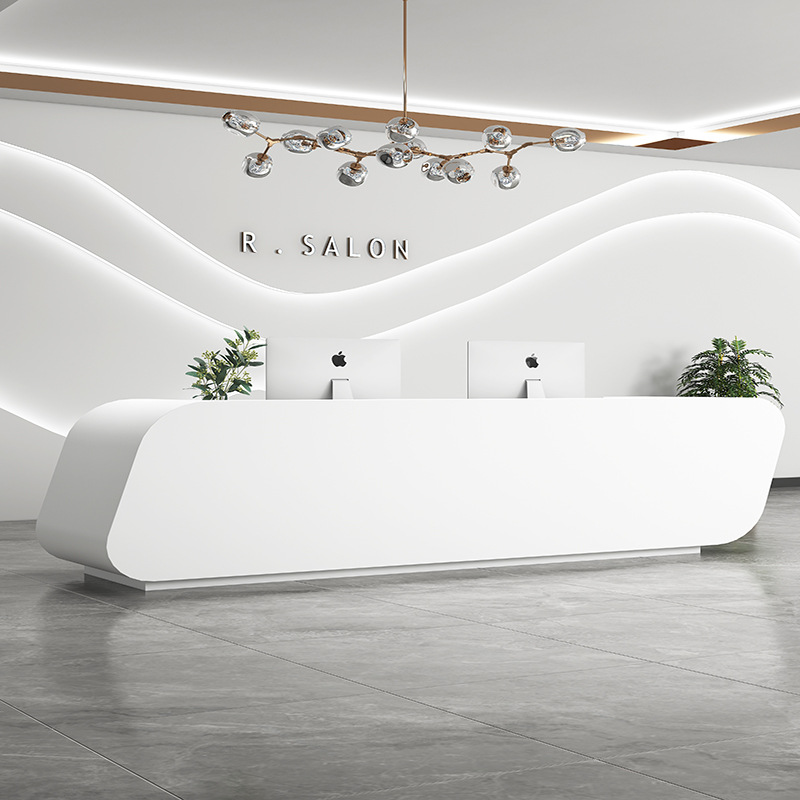 收银台吧台前台服装店酒店公司行政接待台轻奢可现代简约前台