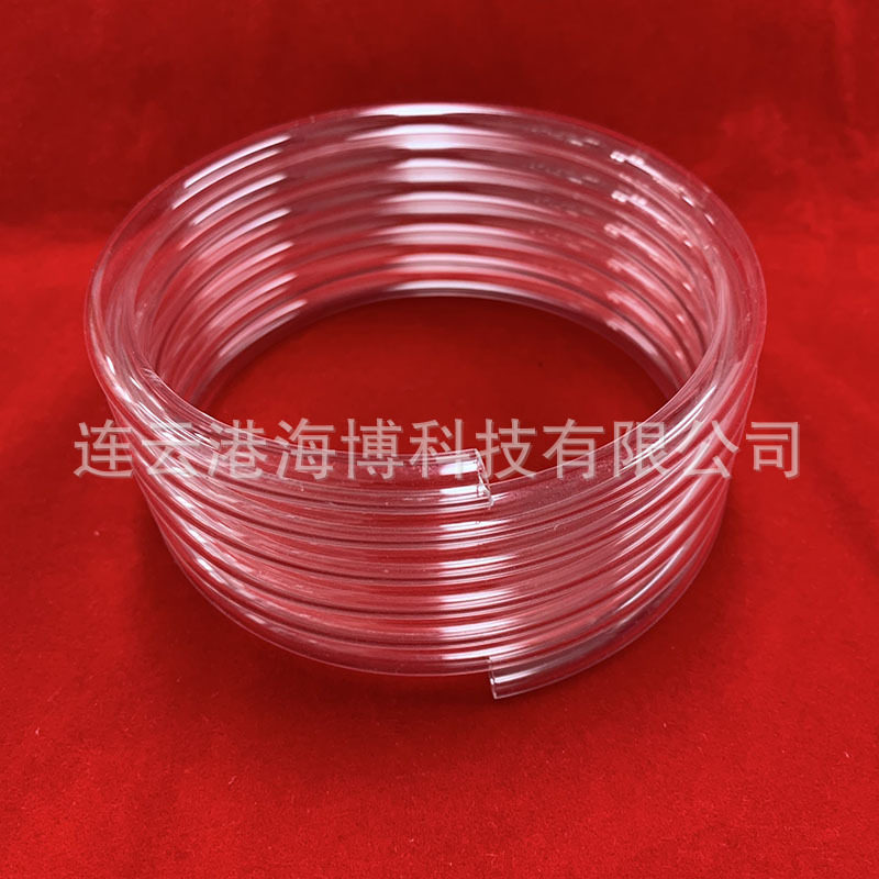透明石英玻璃螺旋管 耐腐蚀耐高温 石英玻璃异形管 加热管 冷凝管