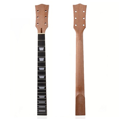 22品桃花芯木吉他琴柄颈玫瑰木指板for Gibson Les Paul LP开放式