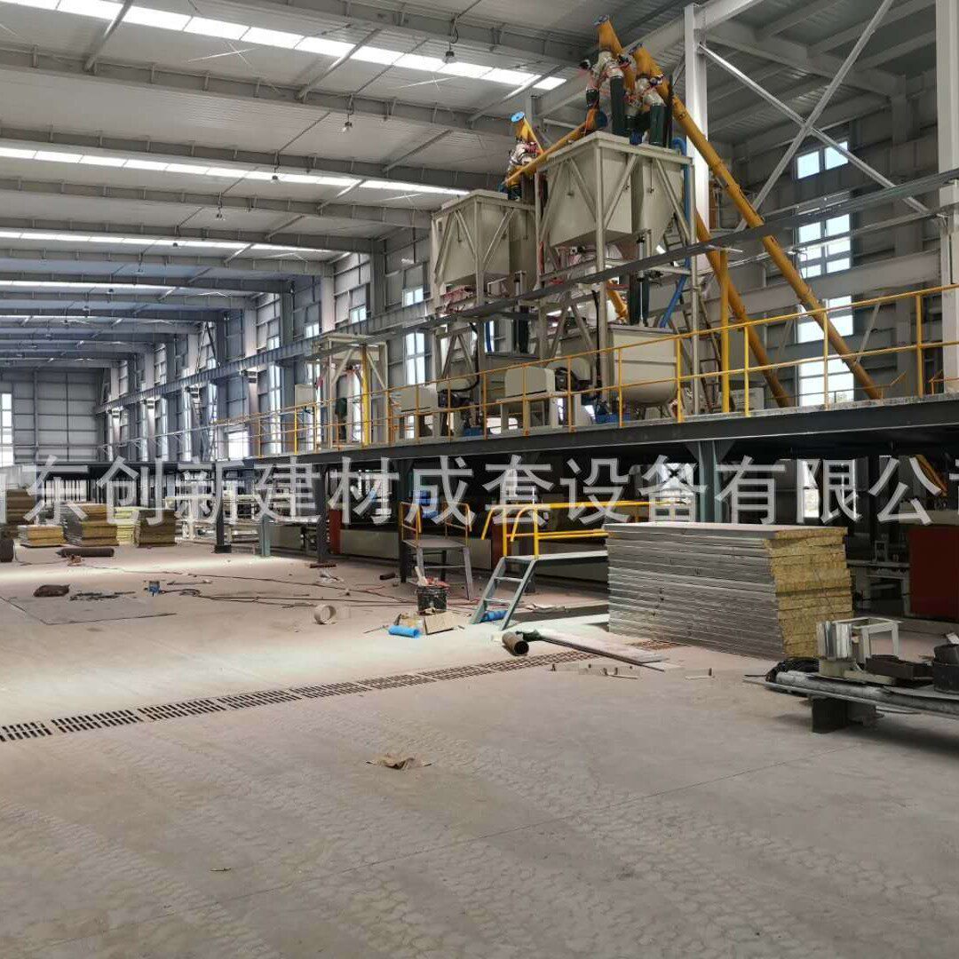 轻质复合隔墙板设备 外墙保温装饰一体板生产线