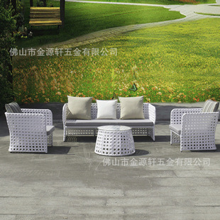 藤椅藤编户外沙发防晒组合客厅庭院室外藤制藤艺设计家具时尚