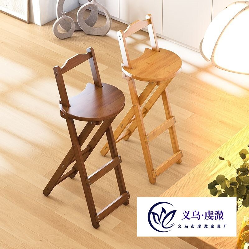 竹子圆凳家用商用简约高脚凳