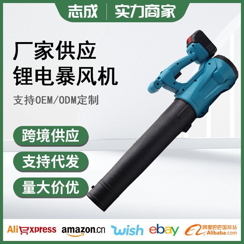 新款有刷无刷暴风机家用大棚除雪专用电动吹风机清扫落叶除尘枪