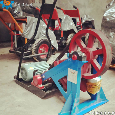 HW60蛙式打夯机 电动冲击夯平板夯 多功能地面夯实机现货