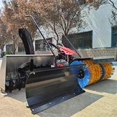 小型扫雪机除雪车 抛雪 家用道路物业铲雪 手推轮式 清雪机除雪机