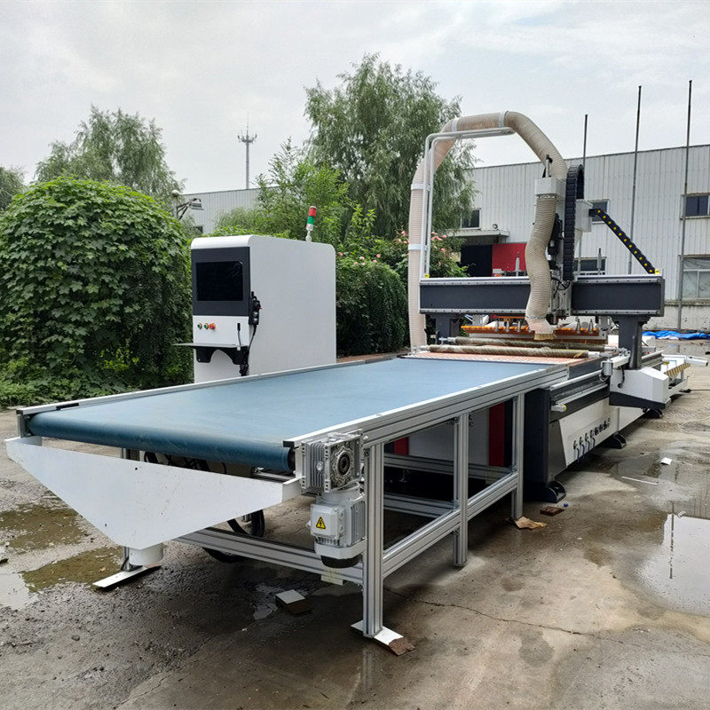 四工序开料机全自动板式家具木门橱柜隐形件下料木工数控加工中心