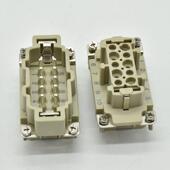 L重载连接器HE 010 M型号10芯航空插头