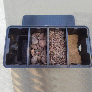 厂家供应四格隔油池 水封井批发地埋式排污水隔油井 pe塑料隔油池