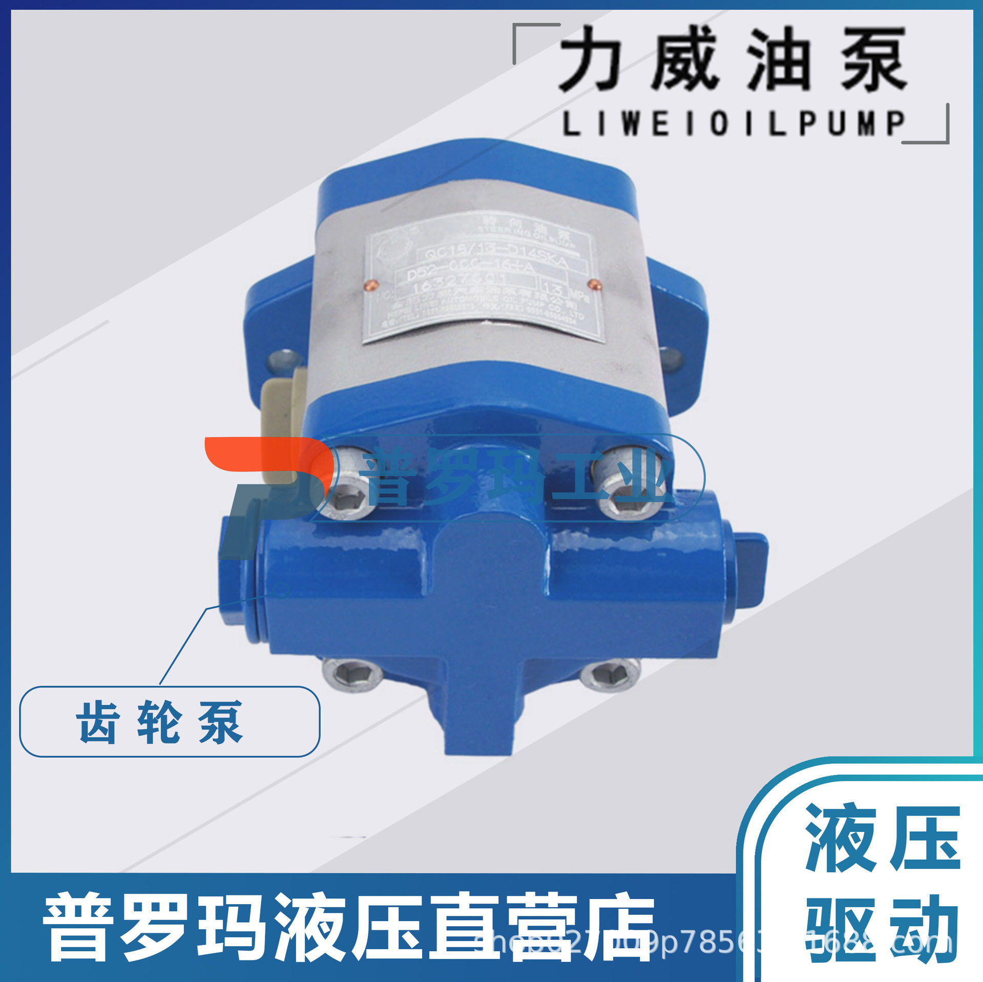 合肥力威汽车油泵612630030303转向泵潍柴动力巨力泵QC18/15-WP12