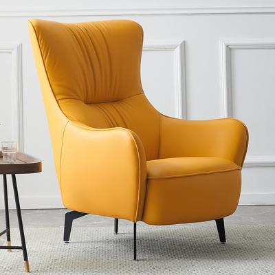 现代北欧轻奢样板房单人沙发别墅区住宅区沙发样板房沙发