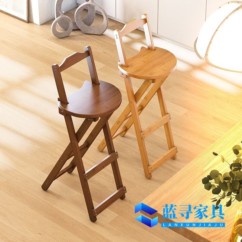 竹子圆凳家用商用简约高脚凳
