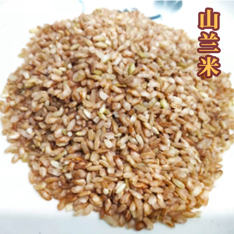 海南山兰米冼祖婆优质传统原味无添加生晒新货传统工艺