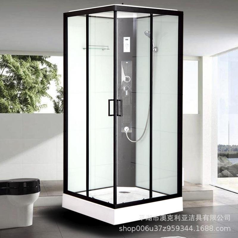 整体淋浴房直酒淋店工程民宿淋浴LIE房厂家供澡玻璃浴洗房