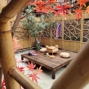 花庭木院子露园台室外木板户外碳实化地板阳台休962闲防水防腐木