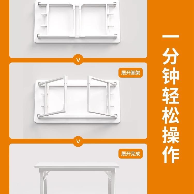 小户型可折叠电脑桌卧室家用学生书桌办公桌桌子简易出租房学习桌