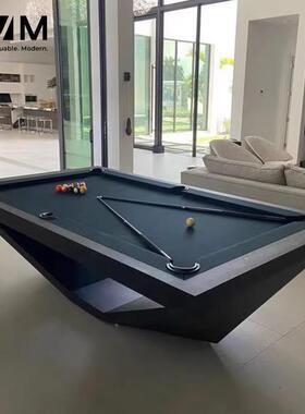 花凯恩斯家用台球桌ORH成人桌式球台美八式九球高端桌球台标黑准